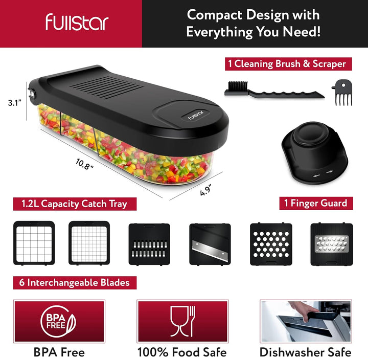 Gemüseschneider Mandoline Gemüsehobel - Gemüse Schneider Gurkenhobel Zwiebelschneider Kartoffelschne