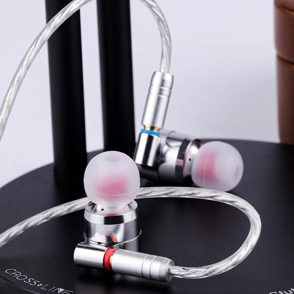 LINSOUL TIN HiFi T4 10mm Carbon Nanotube Dynamic Driver In-Ear Monitor Earphones, Ultra-Sleek Metal