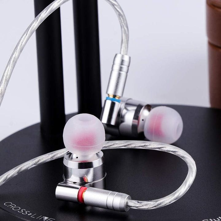 LINSOUL TIN HiFi T4 10mm Carbon Nanotube Dynamic Driver In-Ear Monitor Earphones, Ultra-Sleek Metal