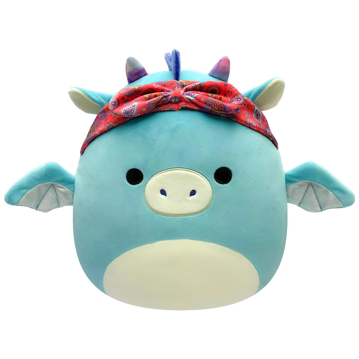 Squishmallows SQCR04125 - Tatiana der Drache 19 cm, offizielles Kelly Toys Plüsch, superweiches Kusc