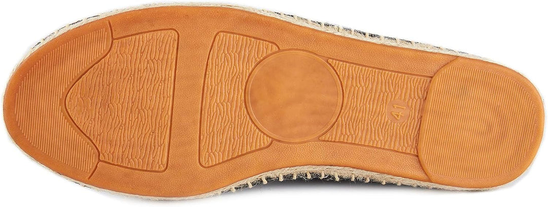 Alexis Leroy Lace Up Herren Espadrilles 43 EU Pures Schwarz, 43 EU Pures Schwarz