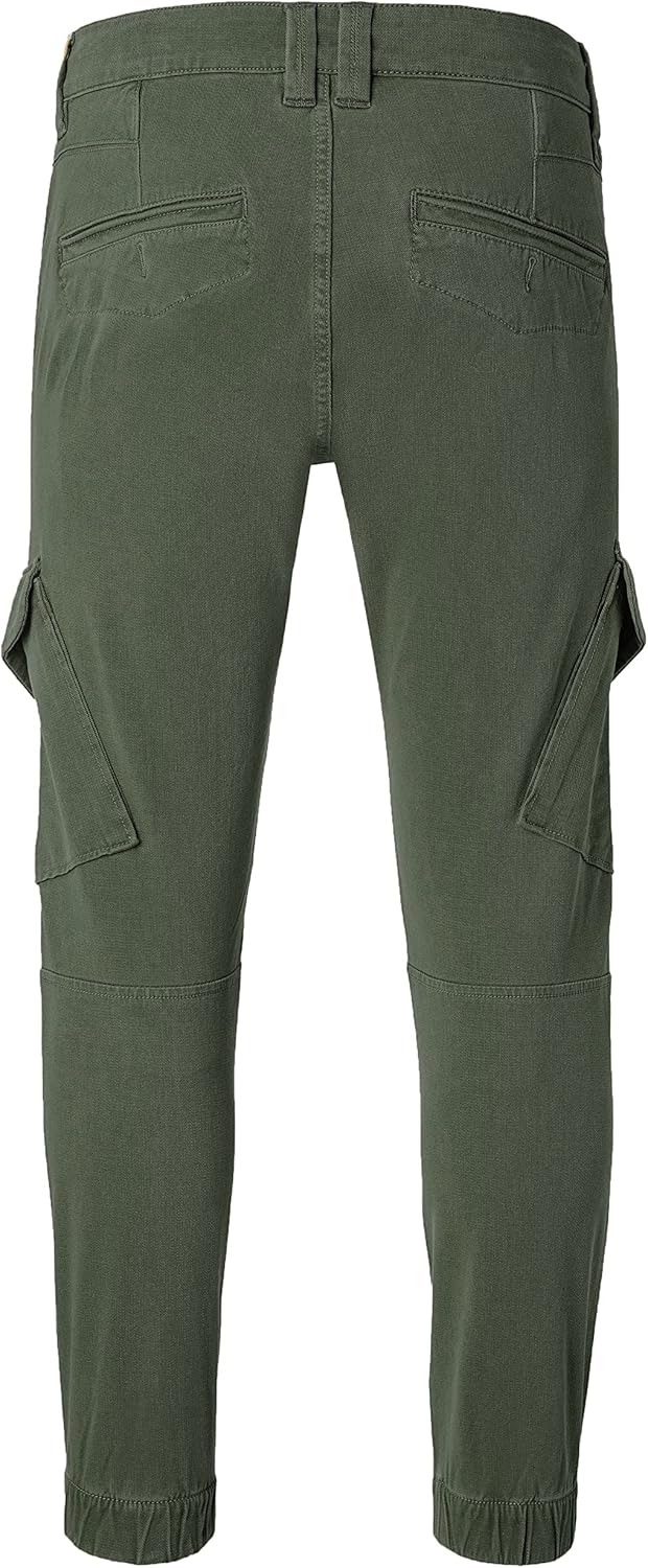 Timezone Herren Regular Brooklyntz Freizeithose 30W / 32L Tank Green, 30W / 32L Tank Green