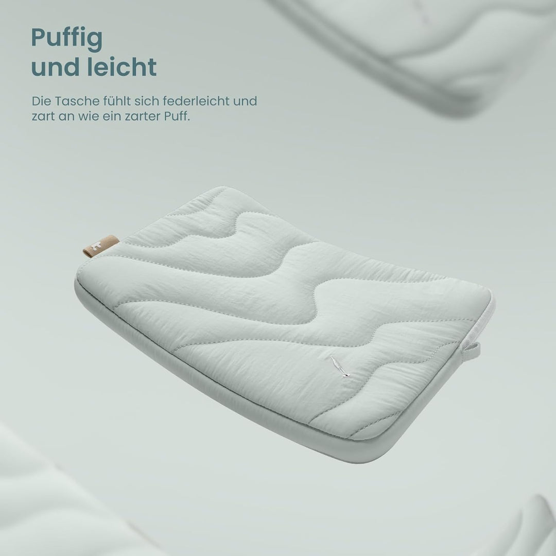tomtoc 360° Puffy Schutztasche Hülle für iPad Pro 11 Zoll (M4), iPad Air 11 Zoll (M2) 2024, iPad Pro