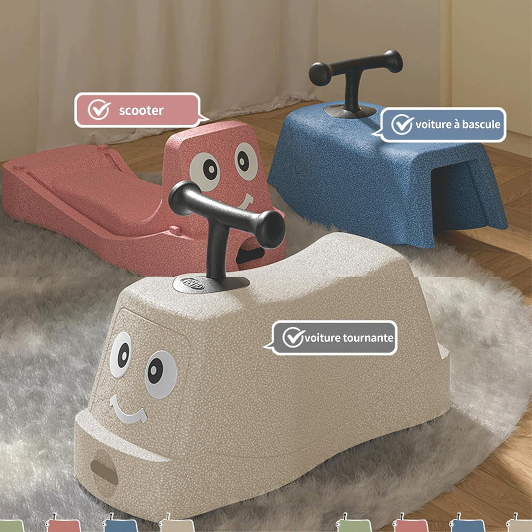 Babyrollbrett, EPP, Baby Walker, Wippauto, Rutschfahrzeug/Laufbrett – für Babys ab 6 Monaten (52 x 2