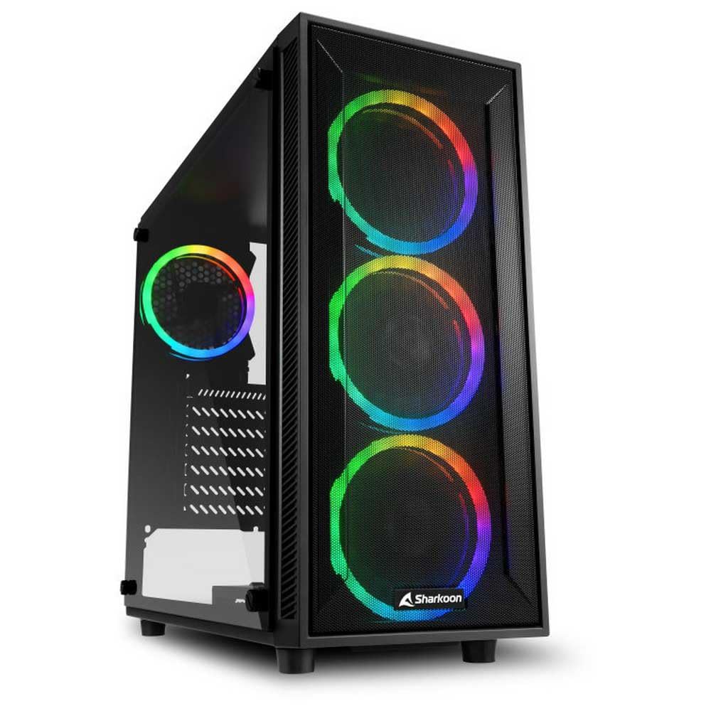 Sharkoon TG4M RGB PC Gehäuse schwarz