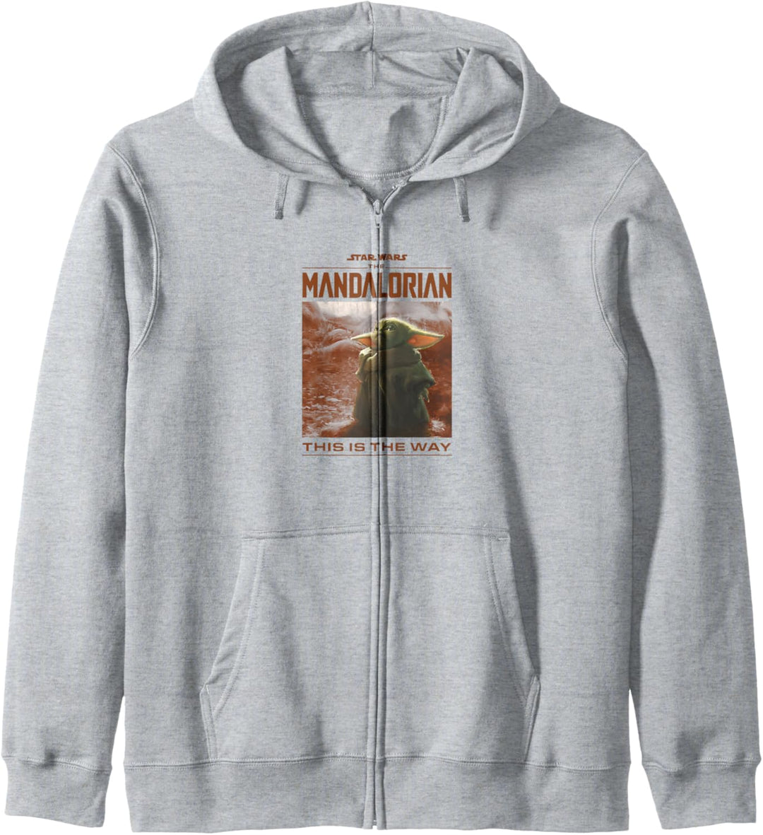 Star Wars: The Mandalorian The Child This Is The Way Poster Kapuzenjacke