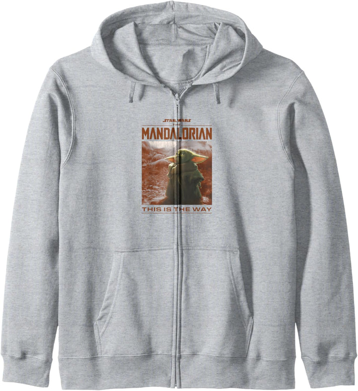 Star Wars: The Mandalorian The Child This Is The Way Poster Kapuzenjacke
