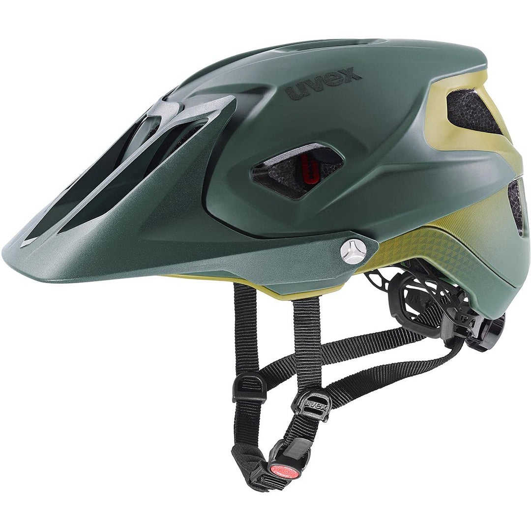 Uvex Quatro Integrale Tocsen All Mountain Enduro MTB Fahrrad Helm grün 2023 56-61 cm, 56-61 cm