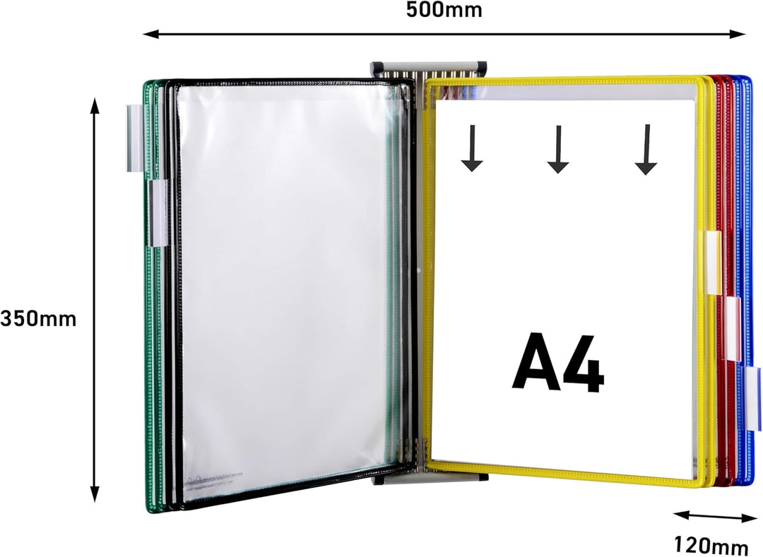 Tarifold Wandelement DE 414109 A4 sortiert Inh.10 Tafeln Sortiert 10er-Pack, Sortiert 10er-Pack