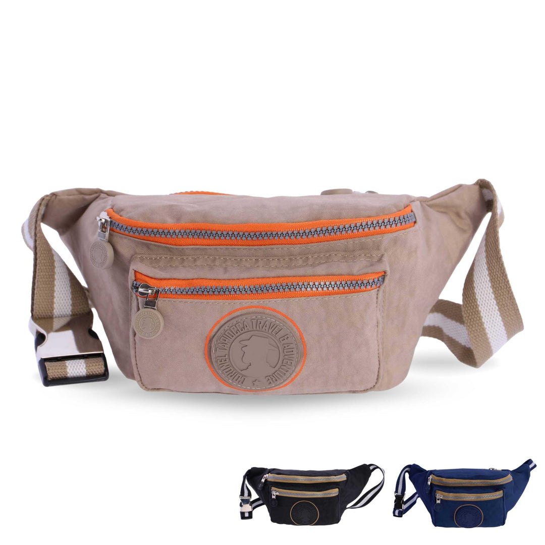 CORONEL TAPIOCCA Bauchtasche Mode Damen Wasserdicht Gürteltasche Outdoor Hüfttasche Damen Bauchtasch