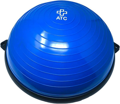 ATC Handels GmbH Balance Board Ball inkl. Widerstandsbändern und Pumpe - Balancetrainer für Fitness,