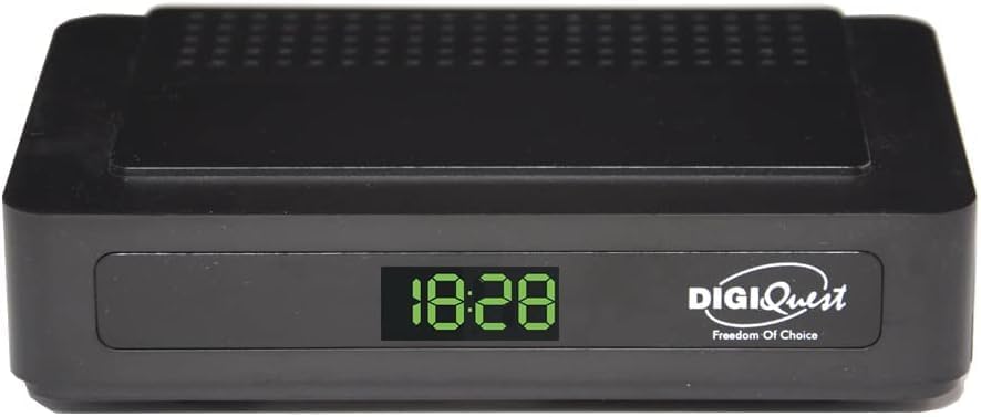 Digiquest G23 HEVC H.265 10bit Full HD FTA Receiver DVB-T2 DVB-T2 USB HDMI SCART Ethernet LAN RJ-45