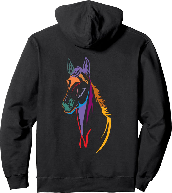 Pferde tshirt reiten tshirt Pferde Shirt Damen für Reiterin Pullover Hoodie