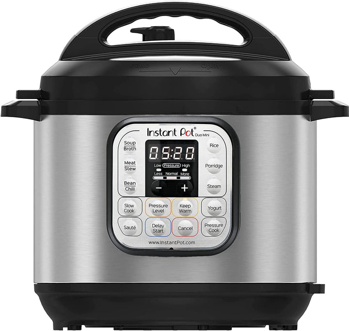 Instant Pot Duo 30 Elektro-Multikocher 3L - Schnellkochtopf, Schongarer, Reiskocher, Sautierpfanne,