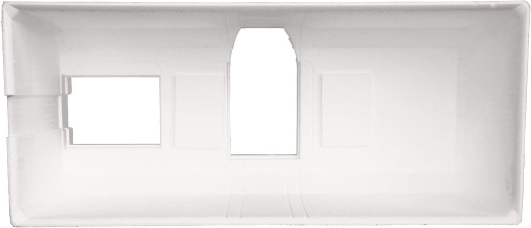 Calmwaters® Wannenträger 190 x 90 cm Modern Square 2, Passend für Rechteck-Badewanne 190x90 cm, Styr