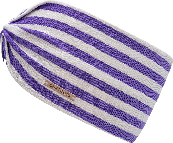 CHILLOUTS Damen Eilat Headband Stirnband Einheitsgrösse violet, Einheitsgrösse violet
