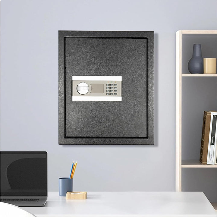 Tresor Elektronischer Safe, 38 * 31 * 45cm Möbeltresor Tresor Feuerfest tresor mit Passwort Notschlü