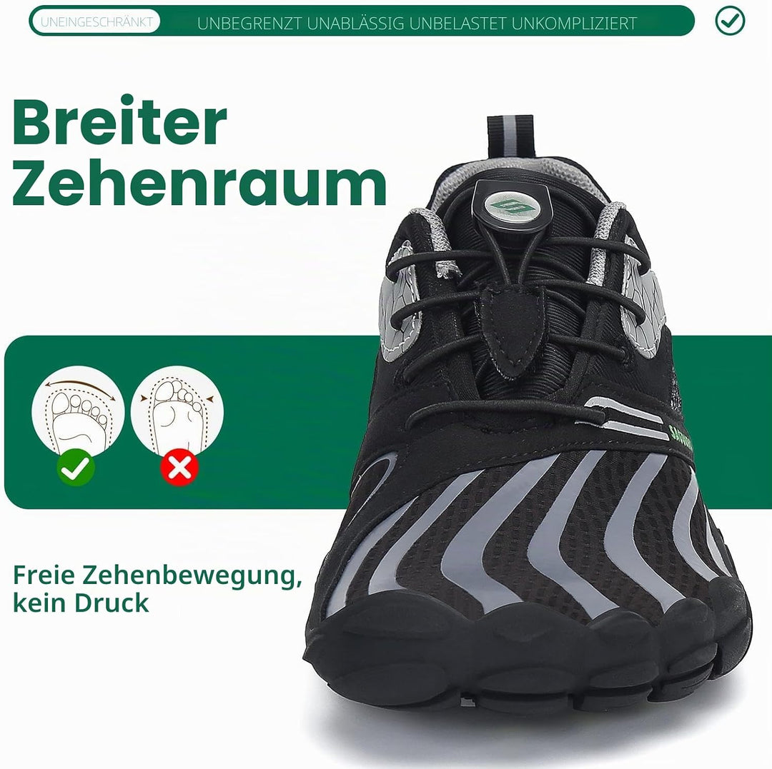 SAGUARO Herren Barfussschuhe Leicht Damen Traillaufschuhe rutschfeste Minimalistische Unisex Atmungs