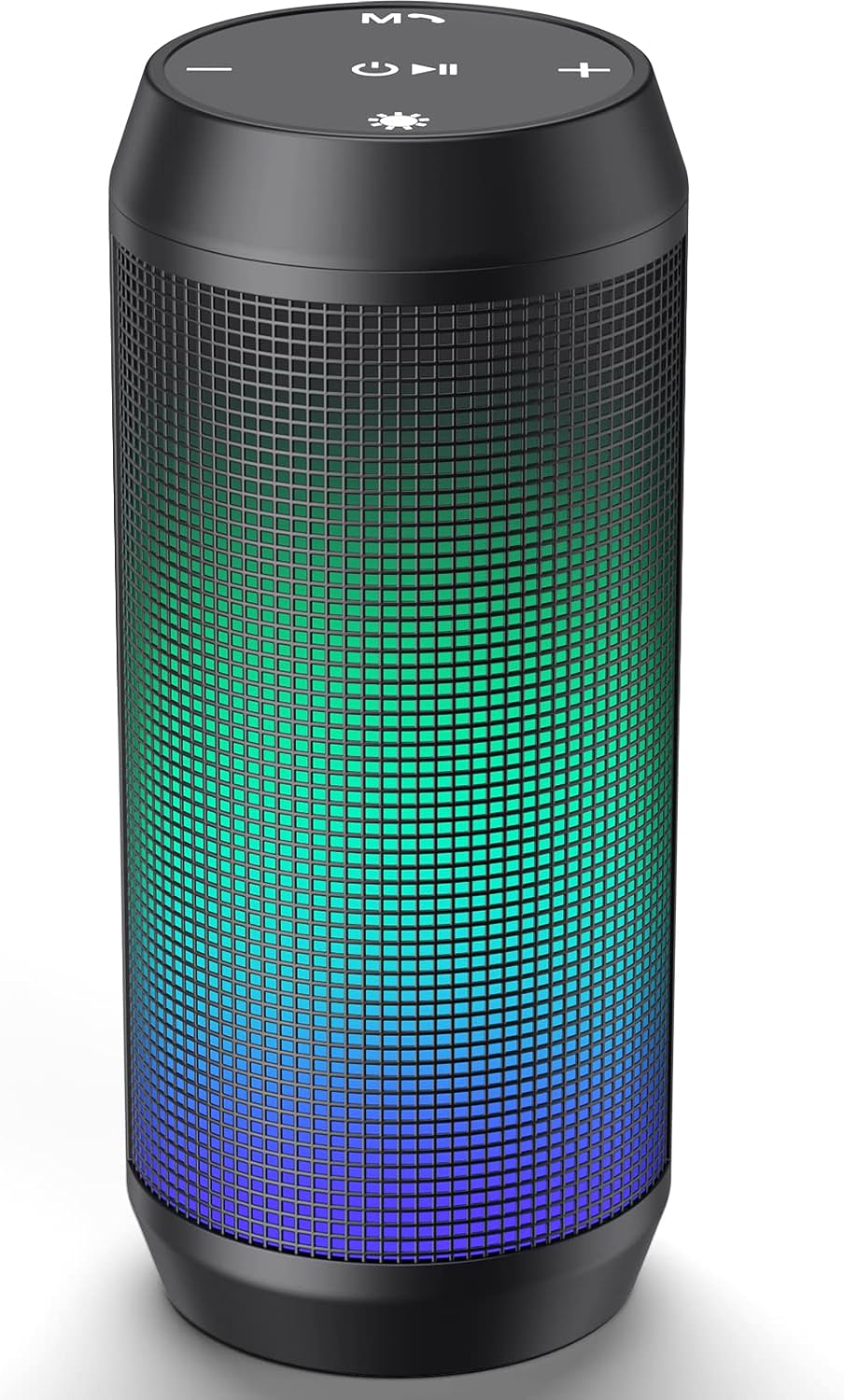 Bluetooth Lautsprecher Tragbarer Musikbox LED Bluetooth Box Kabellos mit Freisprechfunktion für Hand