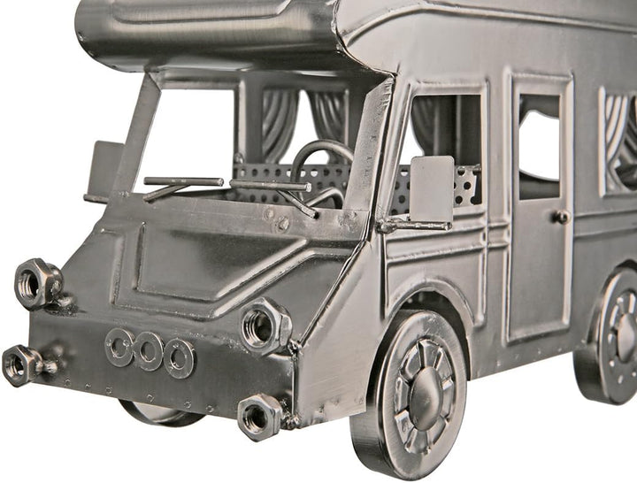 GILDE Flaschenhalter Camping - Flaschenständer Wohnmobil aus Metall vernickelt - Breite 30,5 cm - Fa
