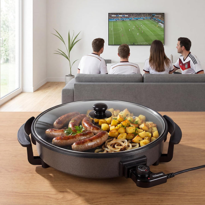 Tristar PZ-2964 Multifunktionspfanne/ Pizza- und Grillpfanne mit 5 einstellbaren Temperatureinstellu