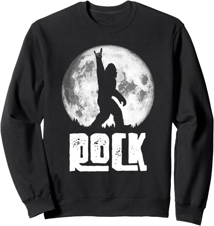 Rock n' Roll Bigfoot Night Stroll & Moon Sweatshirt