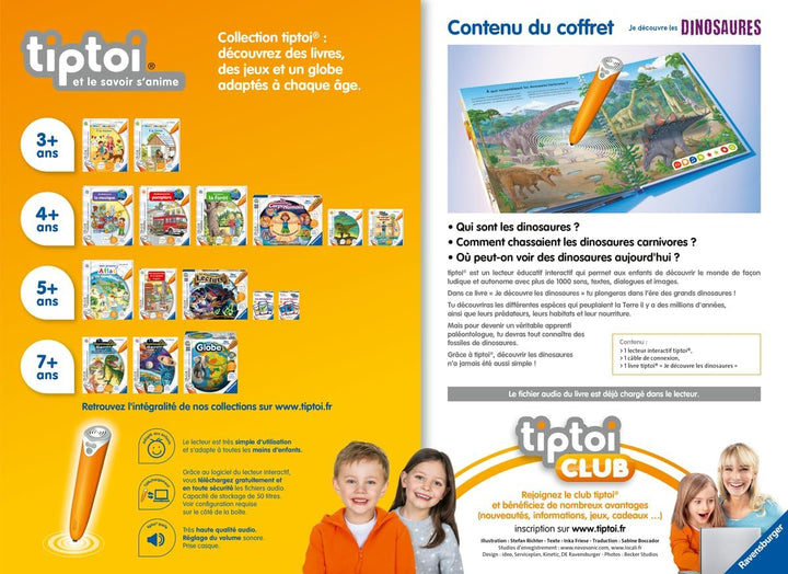 Ravensburger - tiptoi Komplett-Set interaktives Lesegerät + Buch Je, 4005556001439