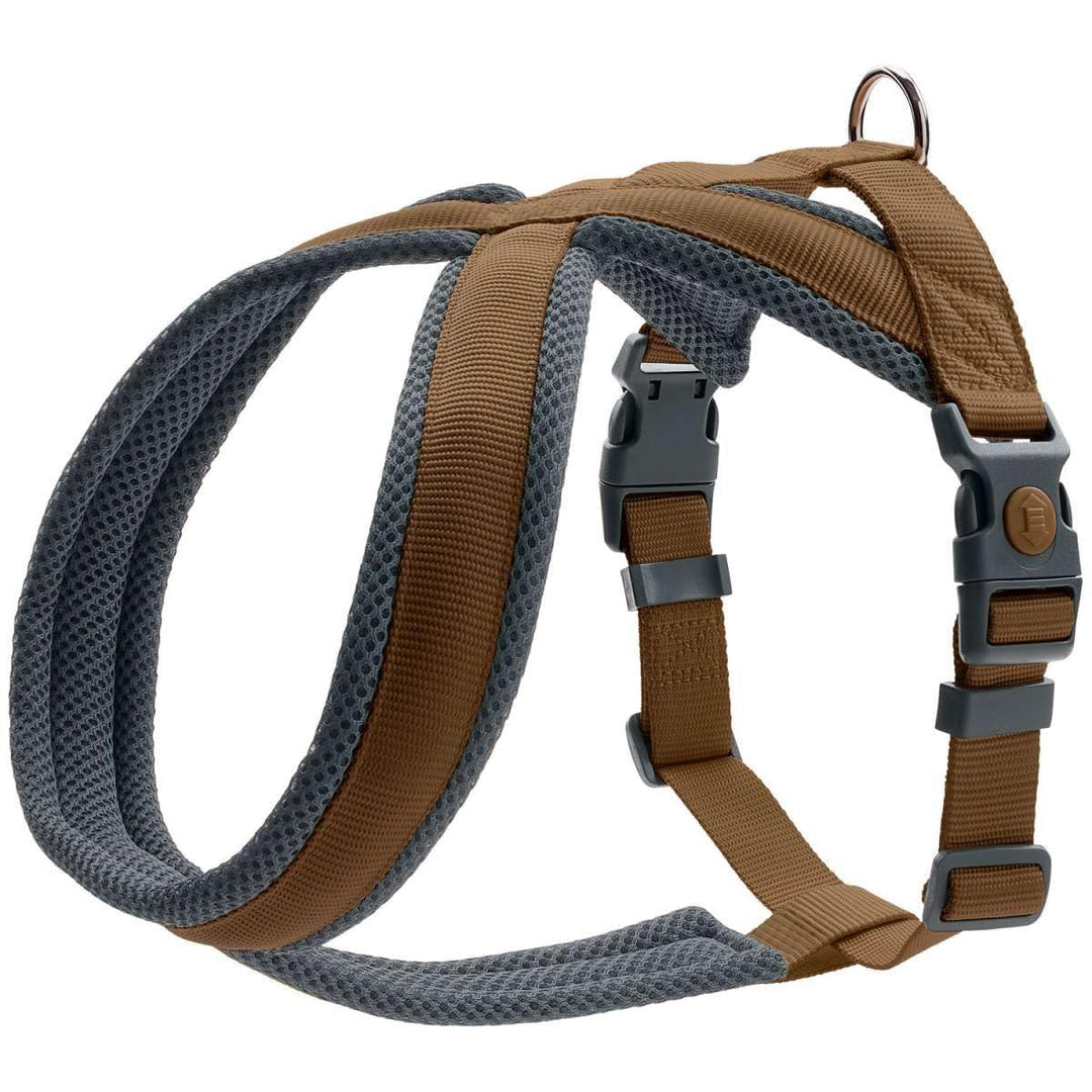 HUNTER Hundegeschirr LONDON COMFORT, atmungsaktives 3D-Mesh, 2-fach verstellbar, Sicherheitsverschlu
