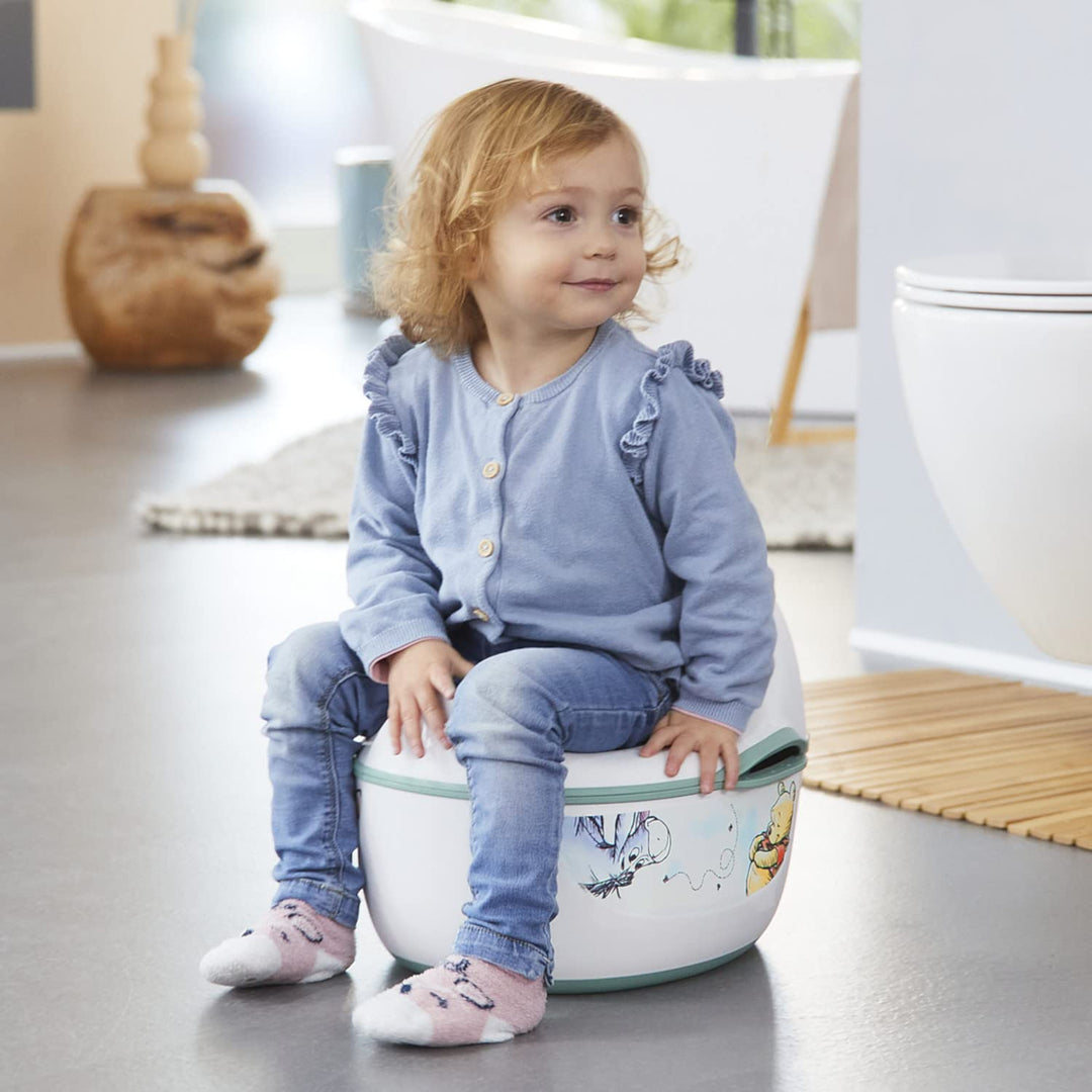 keeeper Winnie Babytopf deluxe 4in1, Töpfchen + Toilettensitz + Hocker + Feuchttuchspender, Ab ca. 1