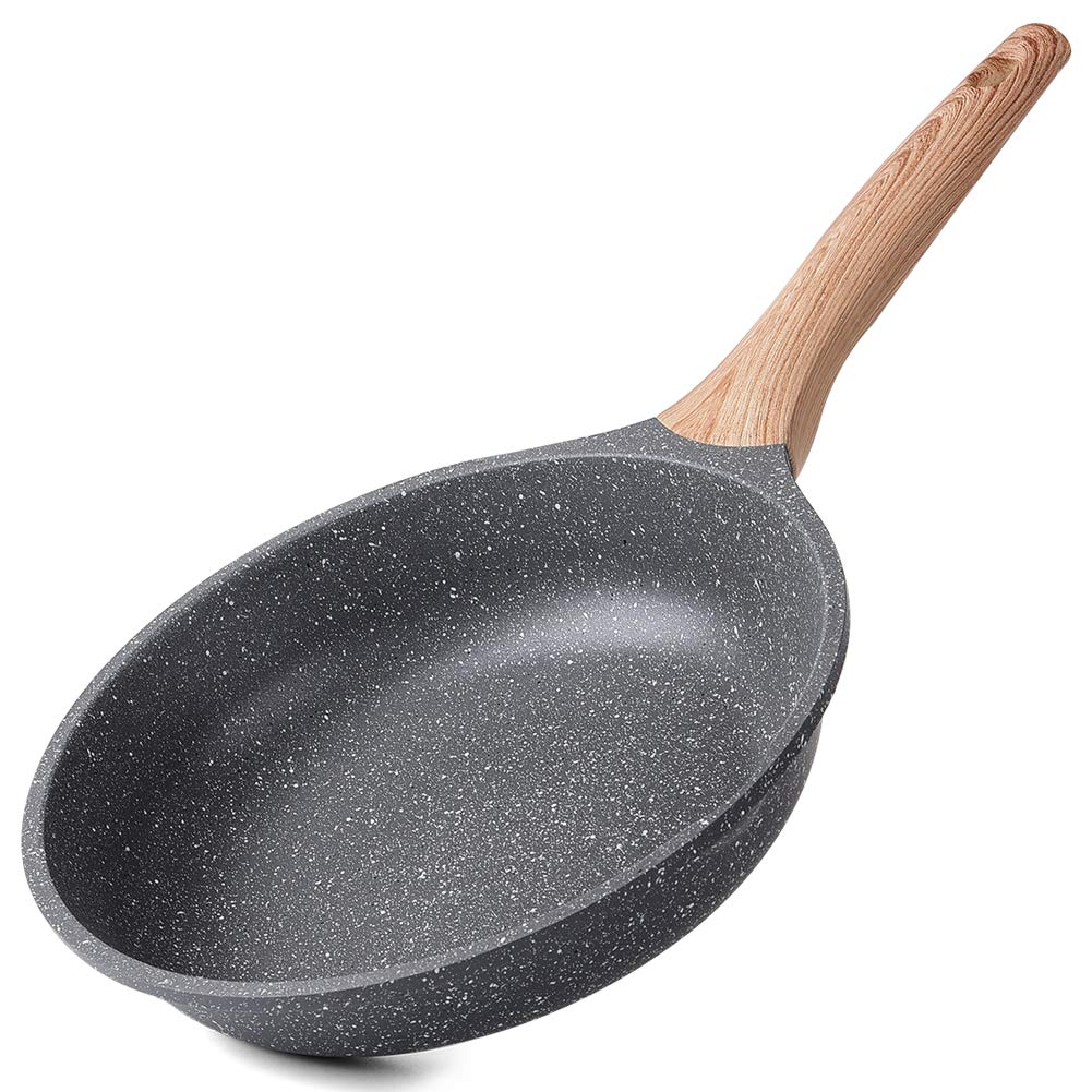 ZUOFENG Antihaft Pfanne Bratpfanne Beschichtet 28cm, Granit Pfannen Nonstick Frying Pan, Beschichtet