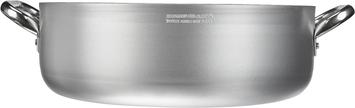Töpfe Agnelli Casserole Zylindrische, Nieder, Radiant, Aluminium, Dicke 5 mm, mit 2 Griffen aus Stah