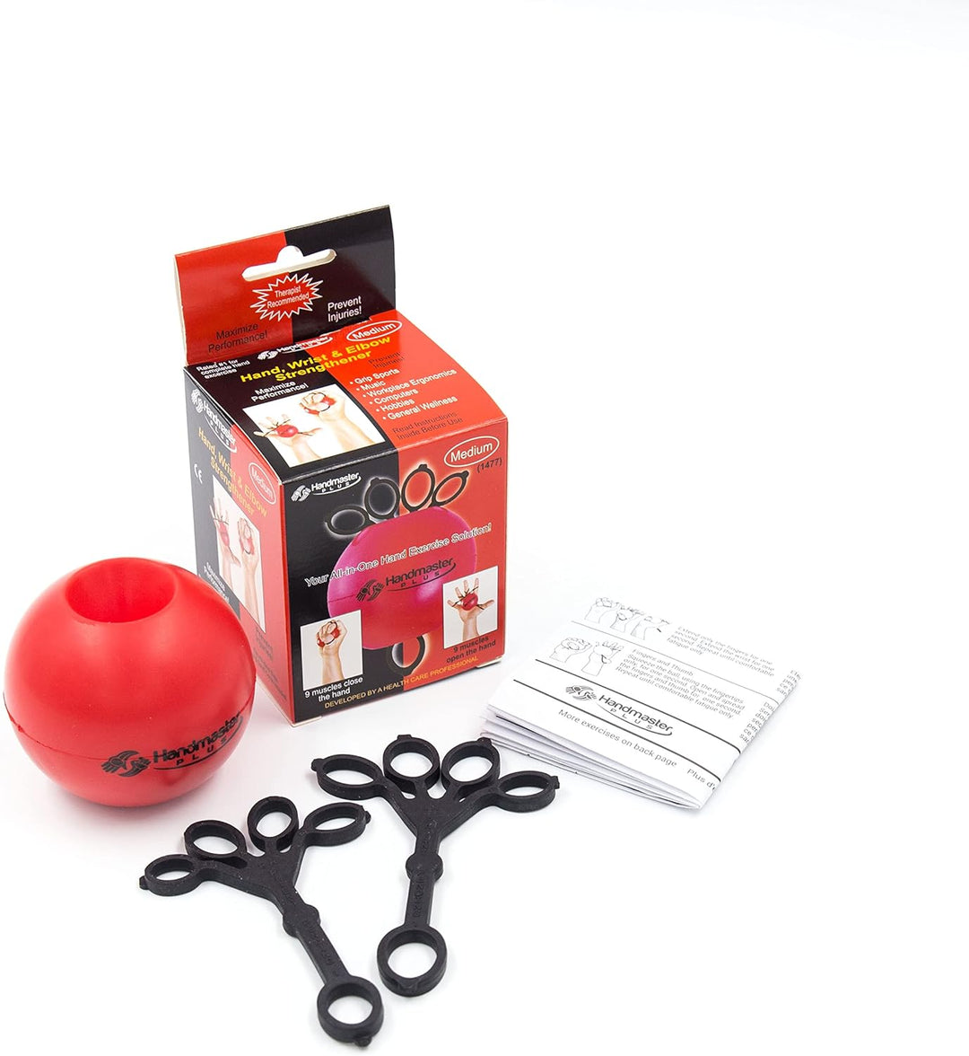 Sissel 1545 Hand Exercise Ball - Red Rot, Rot
