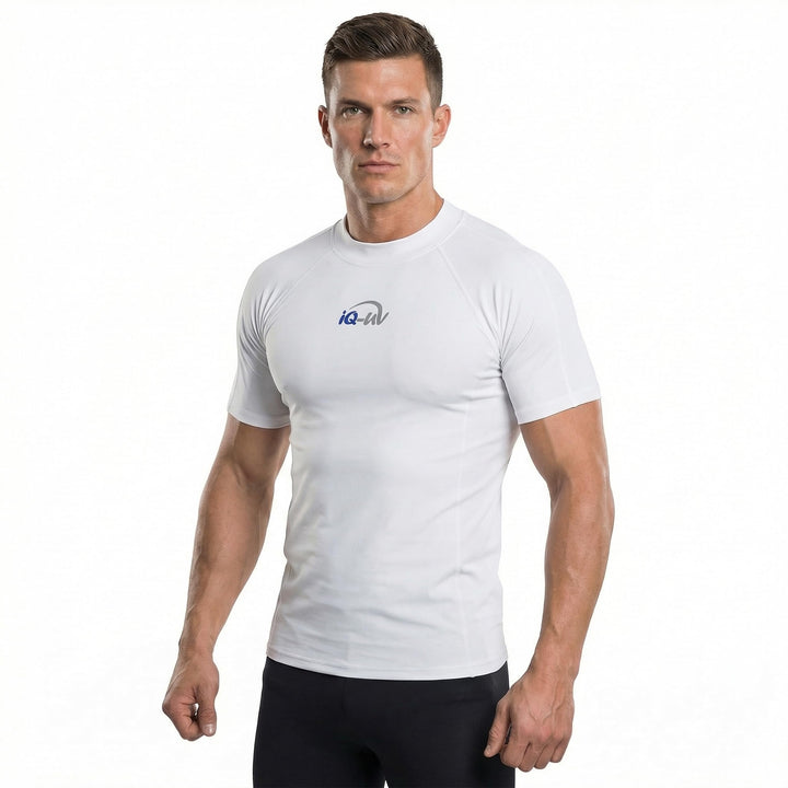iQ-UV Shirt Herren Slim Fit Weiss (Weiss) XL, Weiss (Weiss) XL