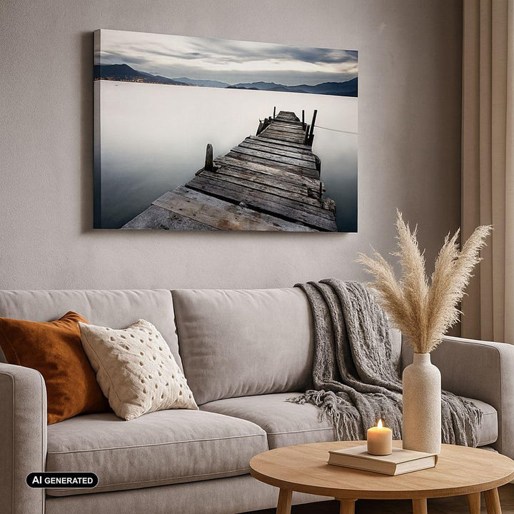 Bilder auf Leinwand 100x70cm Leinwandbild Insel Urlaub Pazifischer Ozean Gross Wanddeko Bild Schlafz