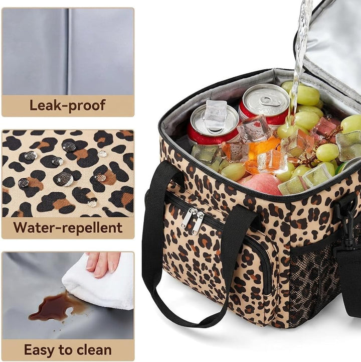 Morbuy Multifunktionale Kühltasche Lunchtasche, 16L Langlebige Kühltasche Faltbar Kühltaschen für Re