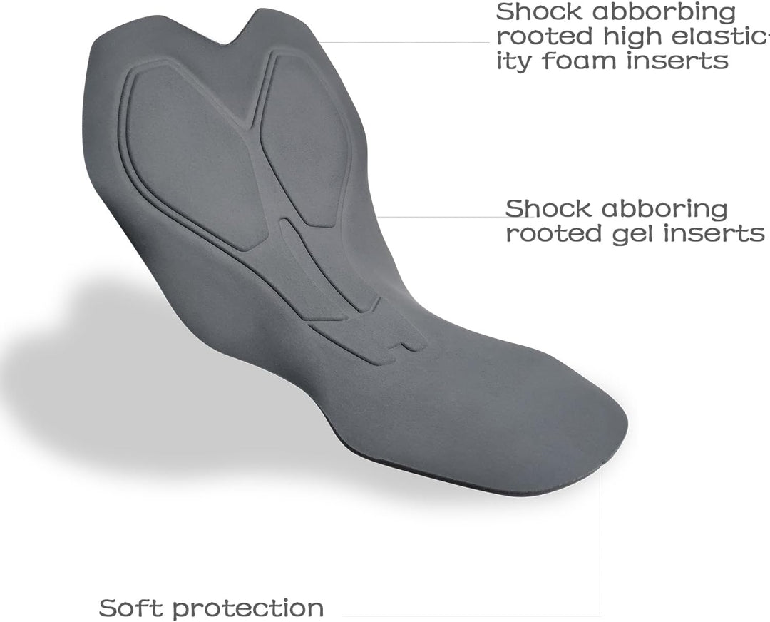 Lo.gas Herren Radfahren Bib Shorts, Radfahren Shorts für Männer Gel gepolstert mit Taschen, Road Sho