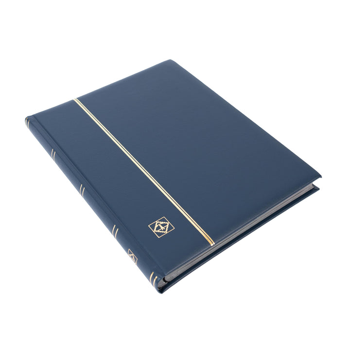 Leuchtturm 304065 Premium Briefmarken-Sammelalbum - Einsteckbuch in DIN A4, 32 Seiten und wattierter