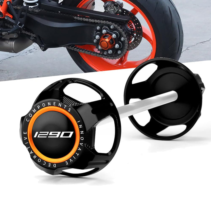 Modeer Für 1290 SUPER DUKE GT 2016~2024 1290 Super Duke R/EVO ~2023 Motorrad Sturzschutz Hinterrad A
