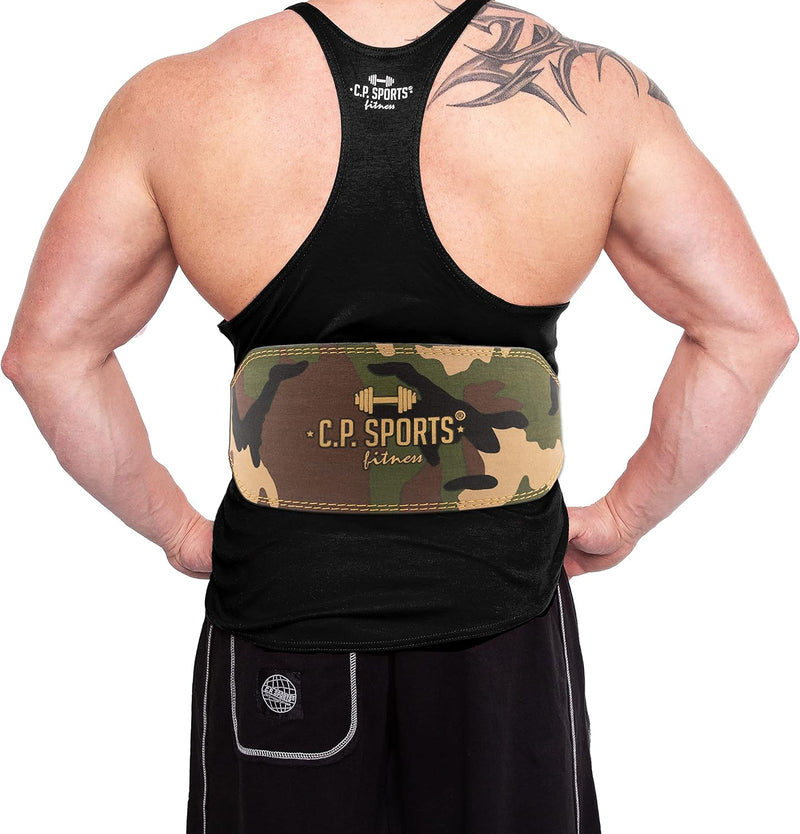 C.P. Sports Trainingsgürtel / Gewichtheber Gürtel Leder | standard oder extra breit | Herren & Damen