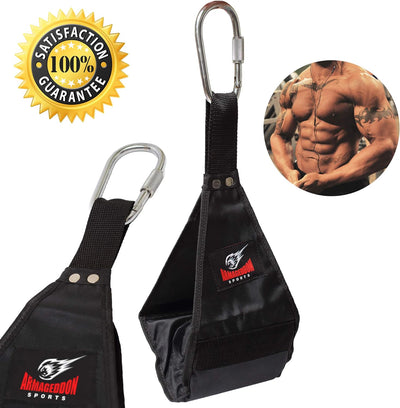 ARMAGEDDON SPORTS Premium Bauchmuskelschlaufen Ab Straps Slings Armschlaufen Bauchtraining Klimmzugs