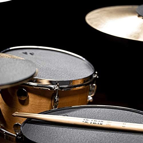 Vic Firth Rock Version Drum and Cymbal Mute Pad Set: 12”, 13”, 14”, 16", 22" Drum Pads Plus Hi-hat a