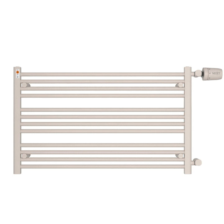 MERT Austausch Badheizkörper mit Anschluss rechtsseitig | 100x60cm 600 mm x 1000 mm Nabenabstand: 50