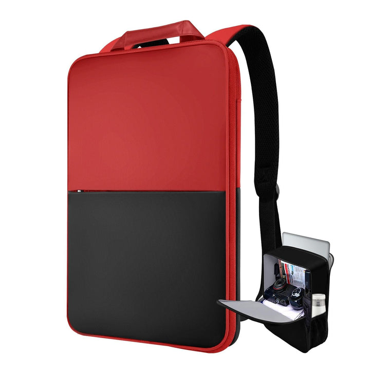 ZINZ Schlanker und Erweiterbarer Laptop Rucksack, 17 Zoll Reise-Business Rucksack, wasserabweisender
