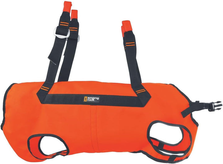 Singing Rock Laika Hundegeschirr orange/schwarz