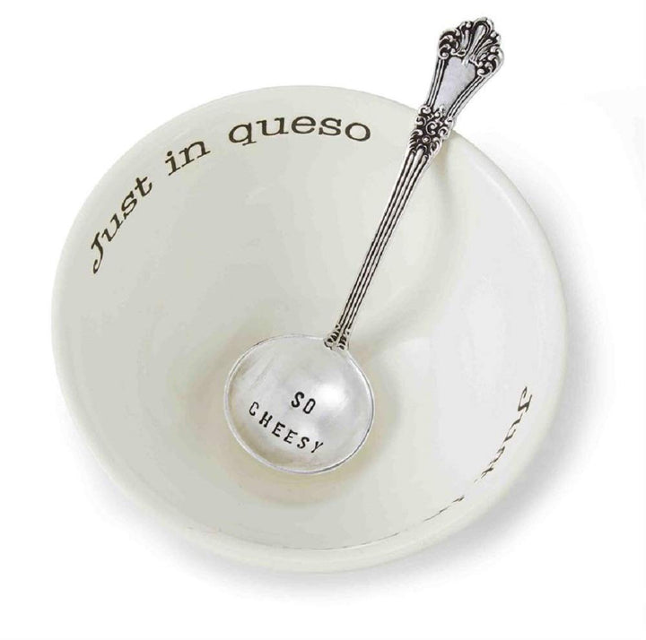 Mud Pie Just in Queso Dip-Set, Weiss Nur in Queso, Nur in Queso