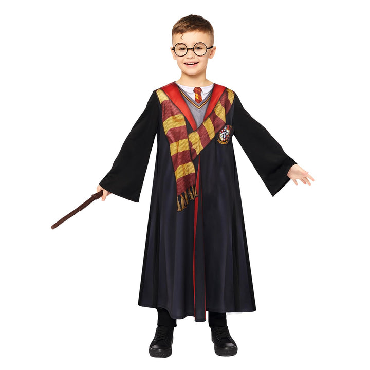 Amscan - Kinderkostüm Harry Potter, Hogwarts, Gryffindor, Magier, Zauberer, Karneval, Fasching 146,