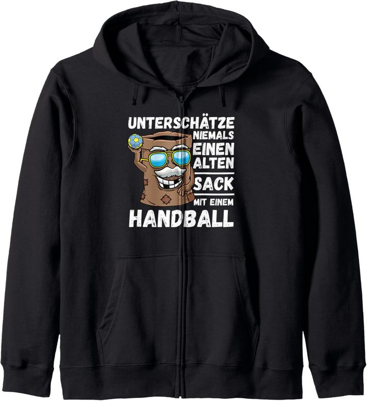Handball Handballtrainer Handballspieler Handballer Kapuzenjacke