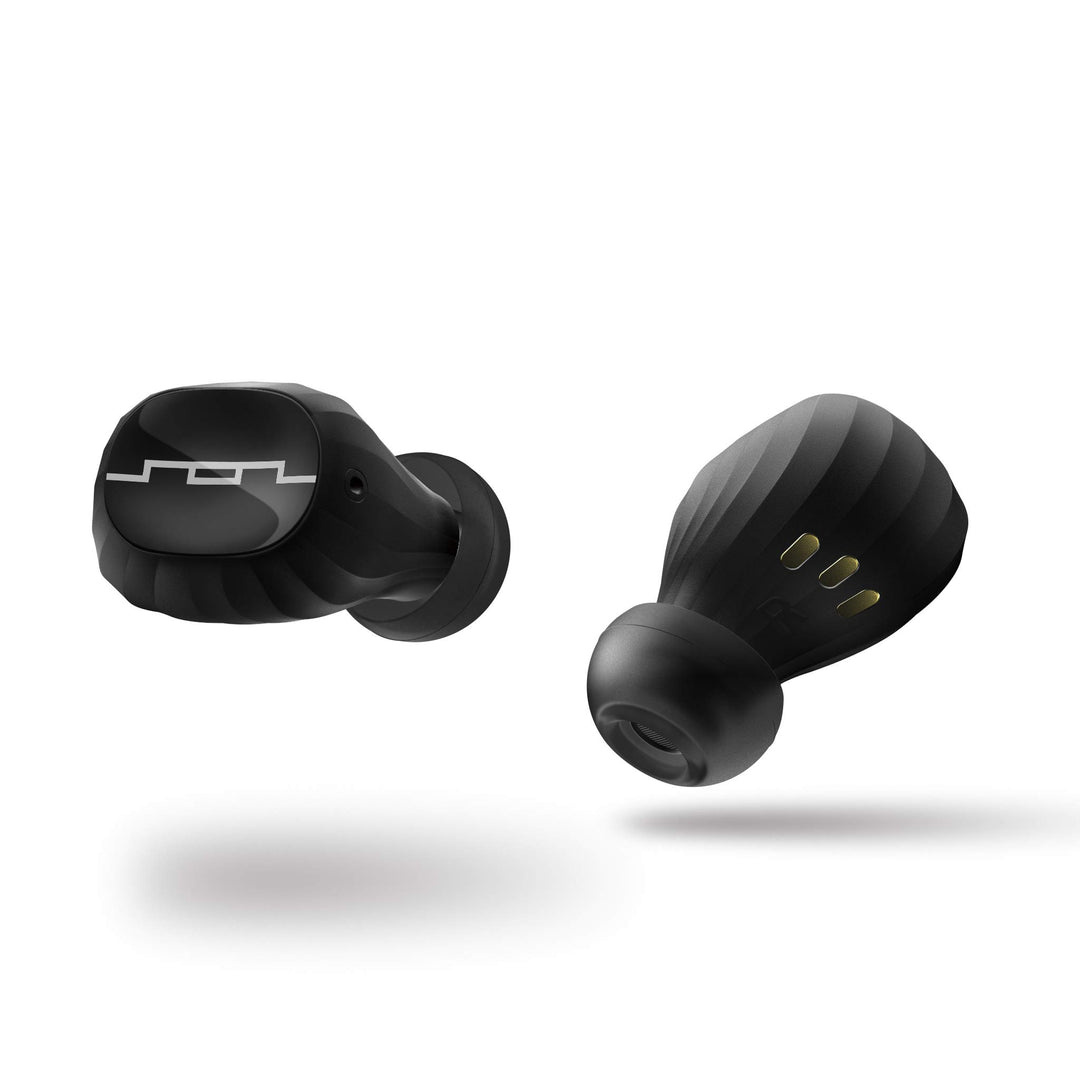SOL REPUBLIC Amps Air 2.0 bluetooth Ohrhörer In-Ears schwarz 3-Stunden-Spielzeit/Ladeetui für bis zu