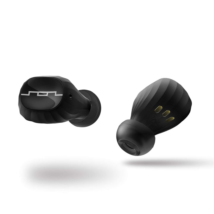 SOL REPUBLIC Amps Air 2.0 bluetooth Ohrhörer In-Ears schwarz 3-Stunden-Spielzeit/Ladeetui für bis zu
