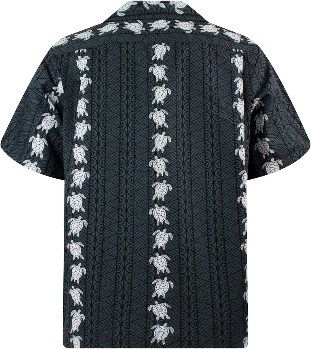 P.L.A. Pacific Legend Original Hawaiihemd Kurzarm Herren Kurzarm Button-Down Front-Tasche Hawaii-Pri